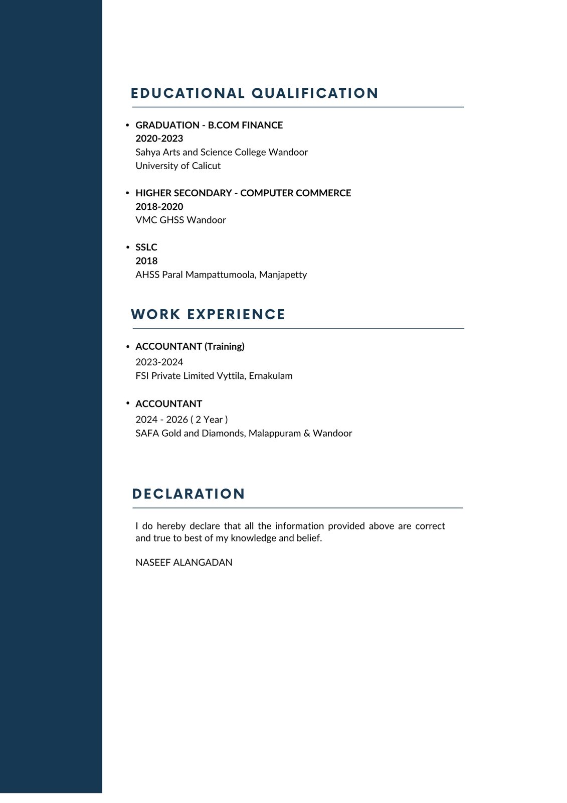 Riyadh, Job Seekers, Accountant