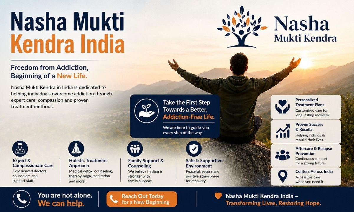 Gurgaon, Health, Leading Nasha Mukti Kendra Noida For Effective Recovery And Rehabilitation Care