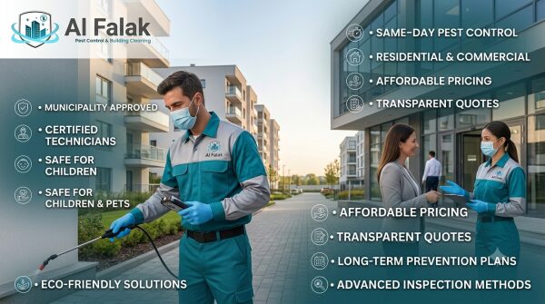 Sharjah, Pest Control, كيف تساعد خدمات مكافحة الآفات الاحترافية 