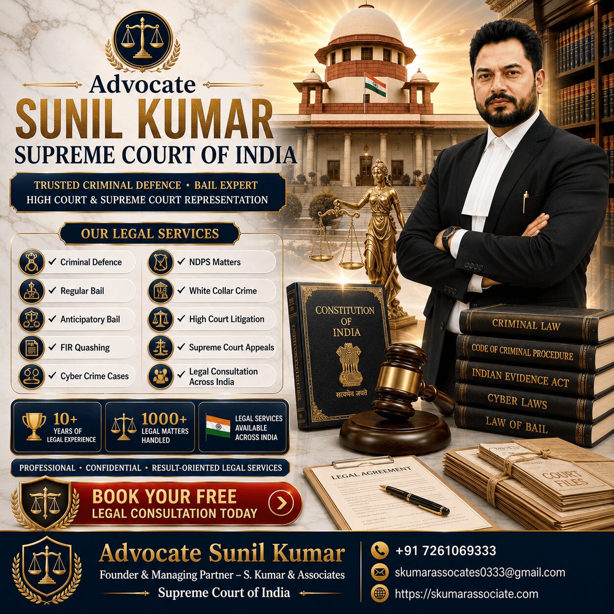 New Delhi, Legal, Advocate In Delhi NCR For Individuals & Businesses Legal Solutions | Advocate Sunil Kumar