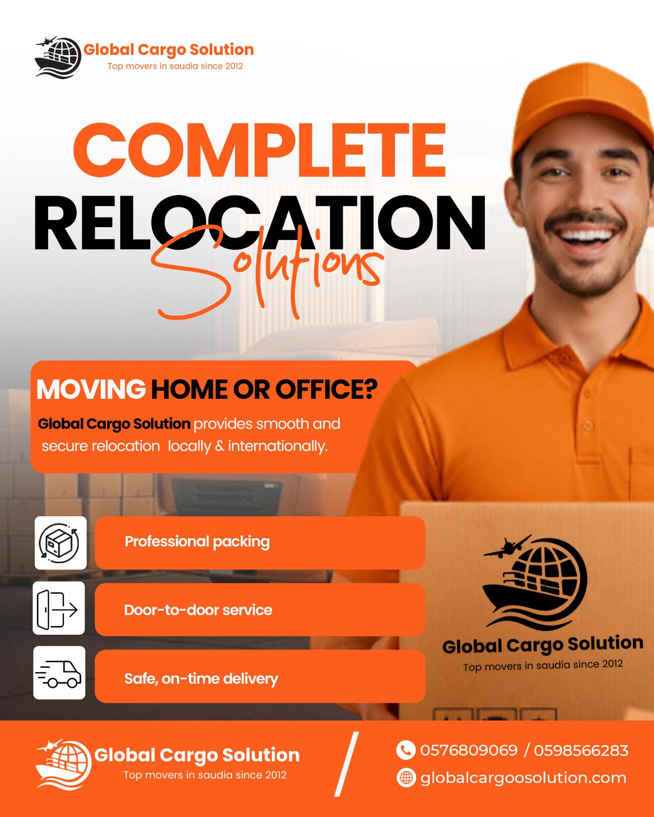Riyadh, Relocation, Furniture Movers & Packing In Saudia Door To Door Any Where In World 0598566283""""