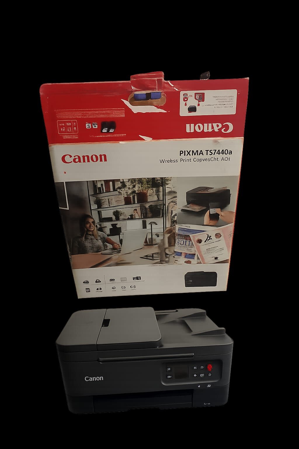 Dammam, Computers, SAR 250,  Model: Canon PIXMA TS7440A  Condition: Excellent Condition & 90% Working (no Internal Iss