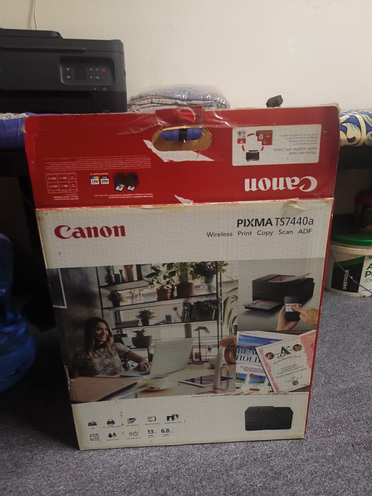Dammam, Computers, SAR 250,  Model: Canon PIXMA TS7440A  Condition: Excellent Condition & 90% Working (no Internal Iss