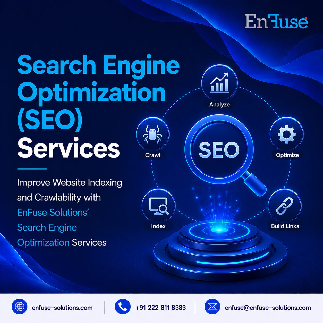 Mumbai, Marketing, Improve Website Indexing And Crawlability With EnFuse Solutions&rsquo; SEO Services