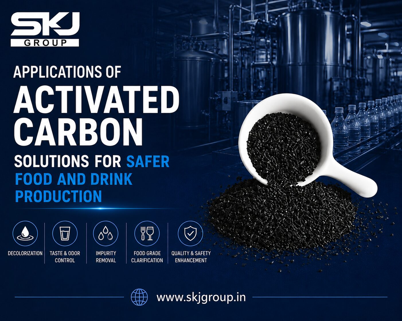 Bhopal, Materials, Activated Carbon Solutions For Safer Food And Drink Production