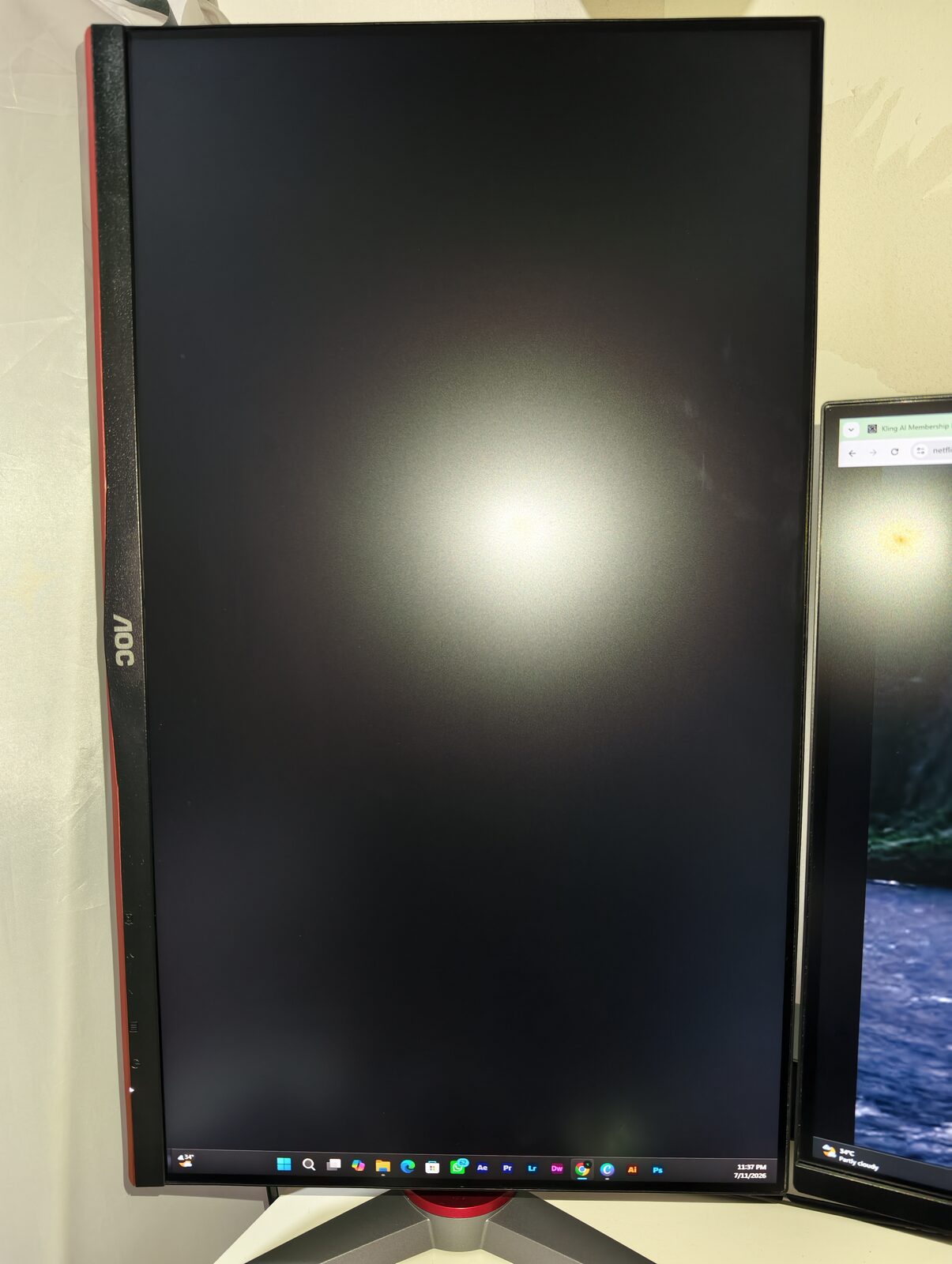 Manama, Computers, BHD 190,  Gaming PC &ndash; Ryzen 7 2700 | RX 5700 8GB | 16GB RAM | 1TB SSD + 24 AOC Monitor