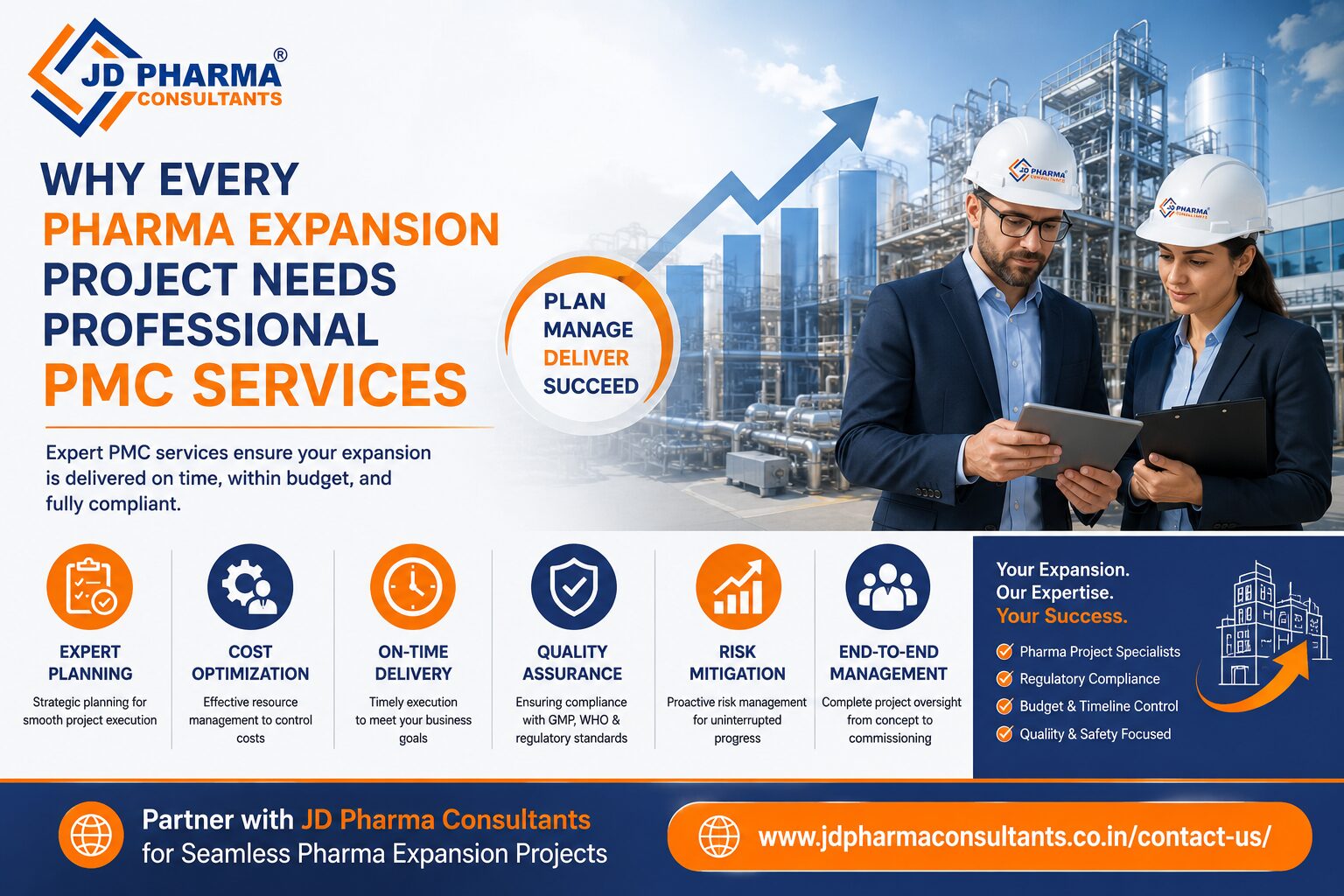 Indore, Construction, Why Every Pharma Expansion Project Needs Professional PMC Services