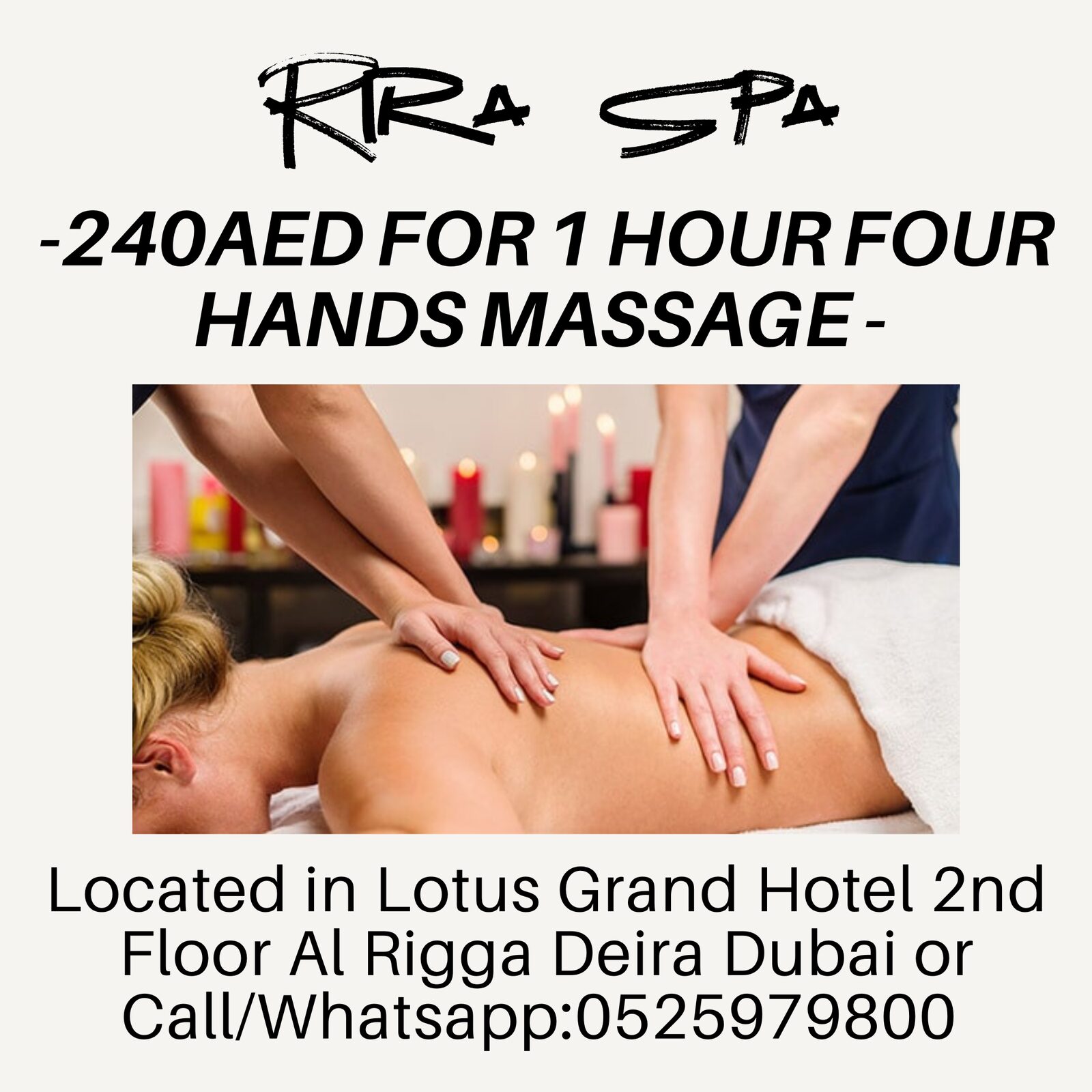 Al Rigga, Health, Rira Spa Offer 7/14/2026