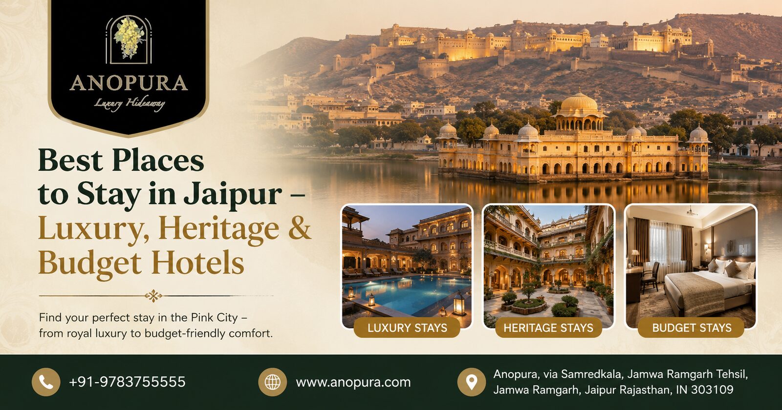 Jaipur, Restaurants, Best Places To Stay In Jaipur &ndash; Luxury, Heritage & Budget Hotels