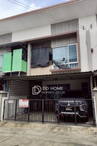 Bangkok, Real Estate For Sale, THB 2890000,  4 BR,  21 Sq. Feet,  Townhouse For Sale, Time Village, Rama 5, Main Road (DD002442)