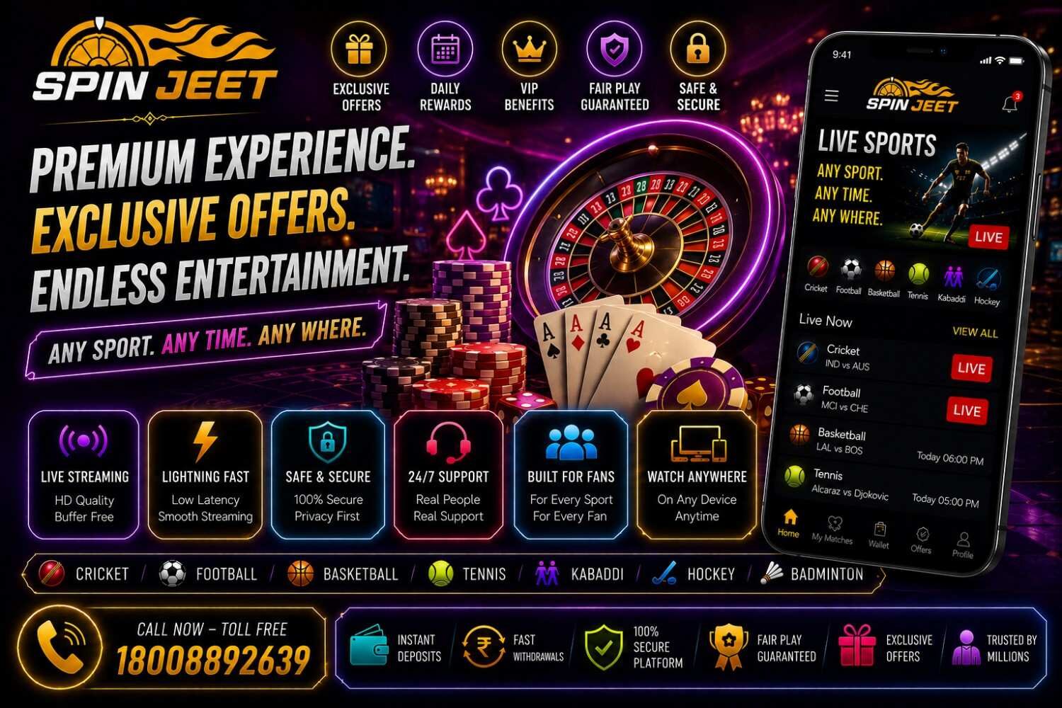 Mumbai, Sports, Spinjeet &ndash; Where Convenience Meets Digital Entertainment