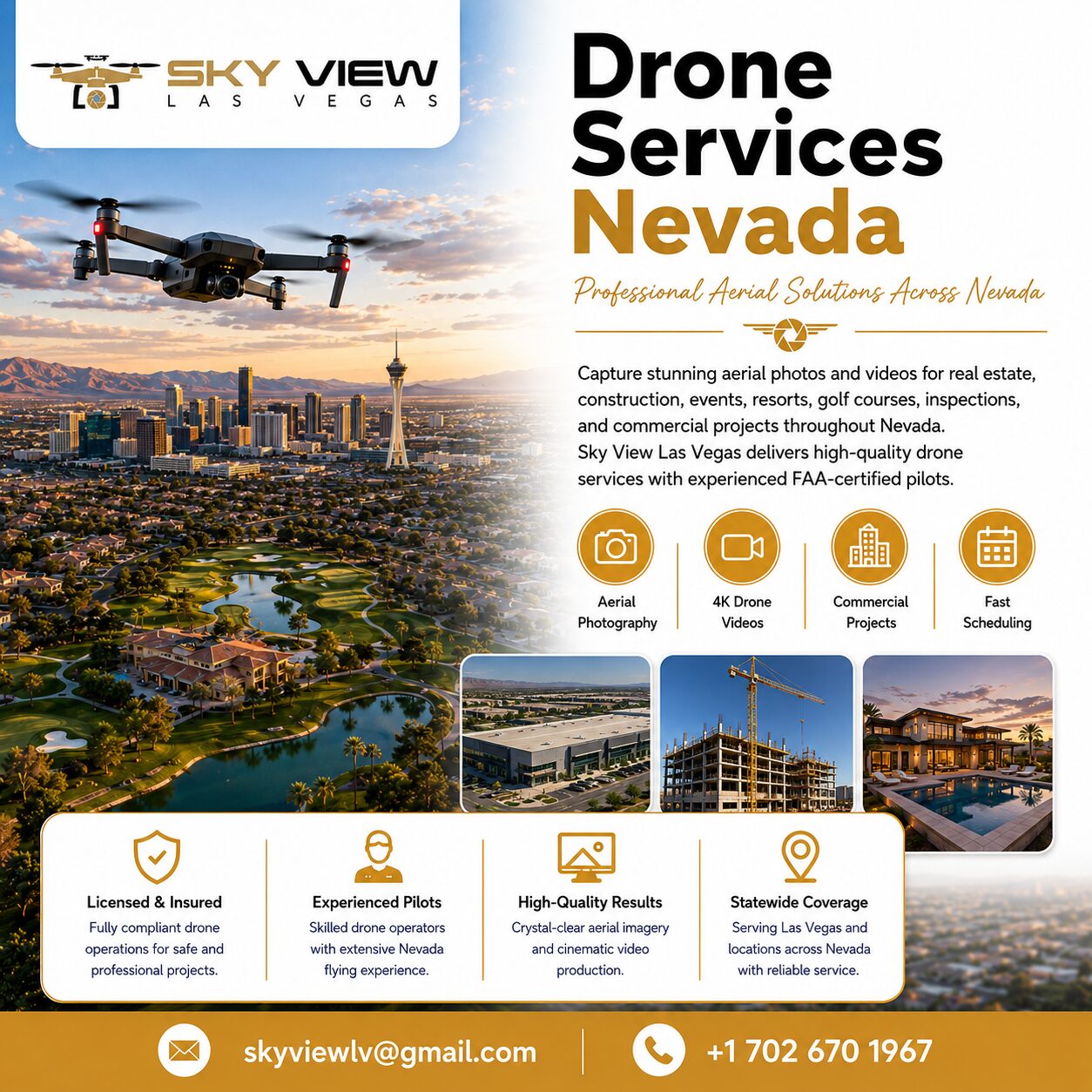 New York, Photography, Drone Services Nevada | Professional Aerial Photography & Video