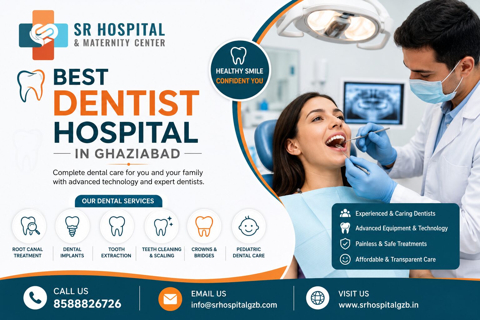 Ghaziabad, Medical, Best Dentist Hospital In Ghaziabad &ndash; SR Hospital & Maternity Centre
