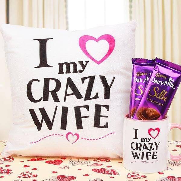 New Delhi, Florist, Romantic Anniversary Gifts For Wife &ndash; Flowers, Cakes & Gift Hampers