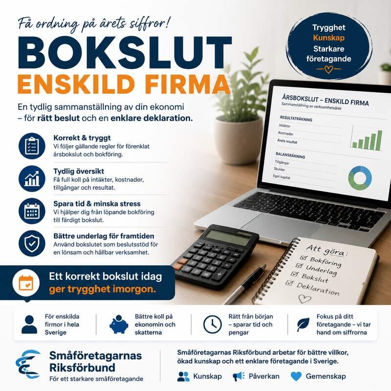 Stockholm, Business, Bokslut För Enskild Firma &ndash; Viktig Kunskap För Småföretagare