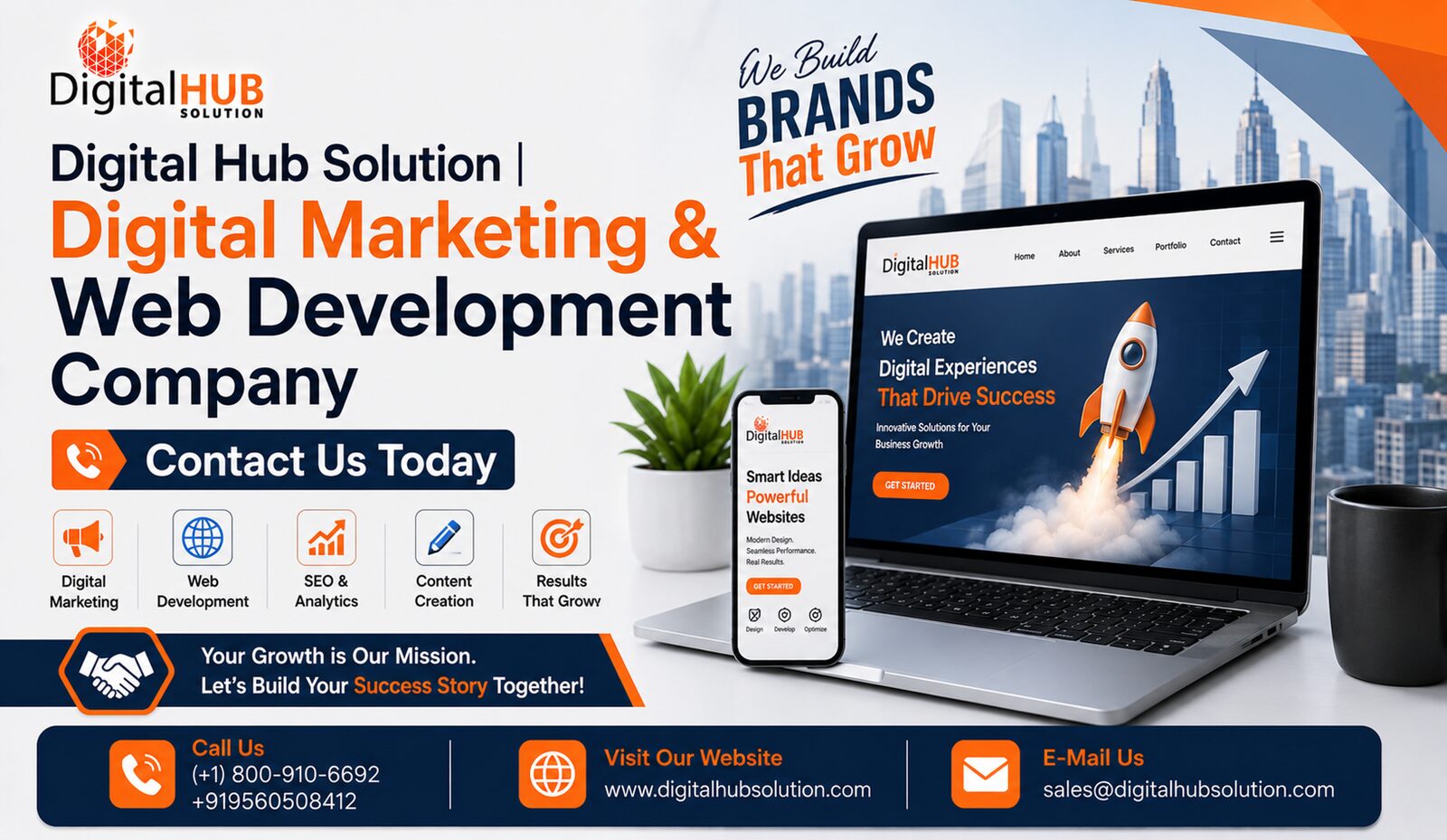 New York, Business, Digital Hub Solution | Digital Marketing & Web Development Company &ndash; Contact Us Today