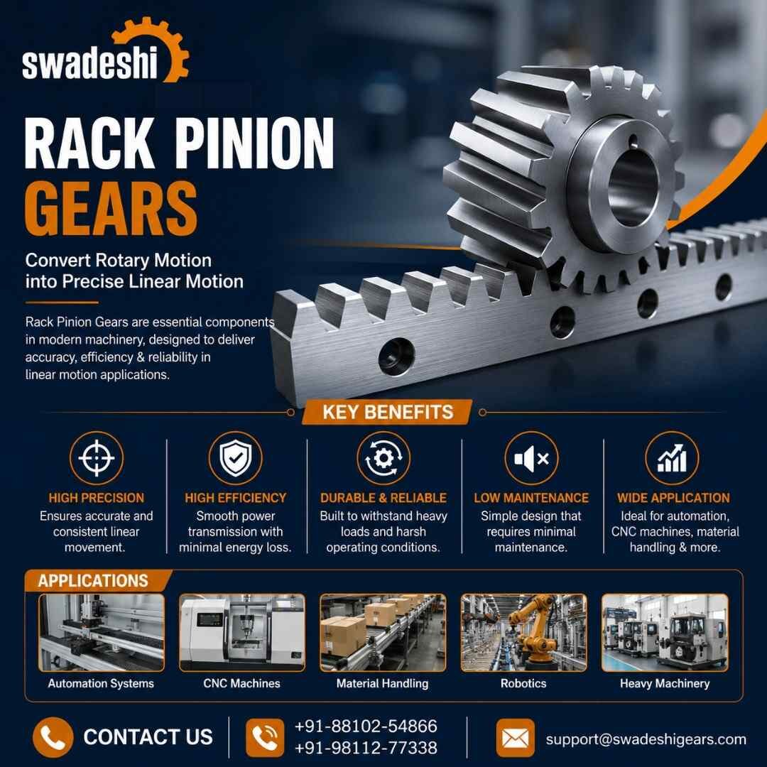 Faridabad, Wholesale Products, Industrial Rack Pinion Gears India