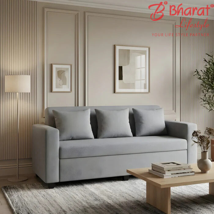 Indore, Furniture, INR 9339,  Bharat Lifestyle 3 Seater Sofa Set | Modern & Comfortable Sofas