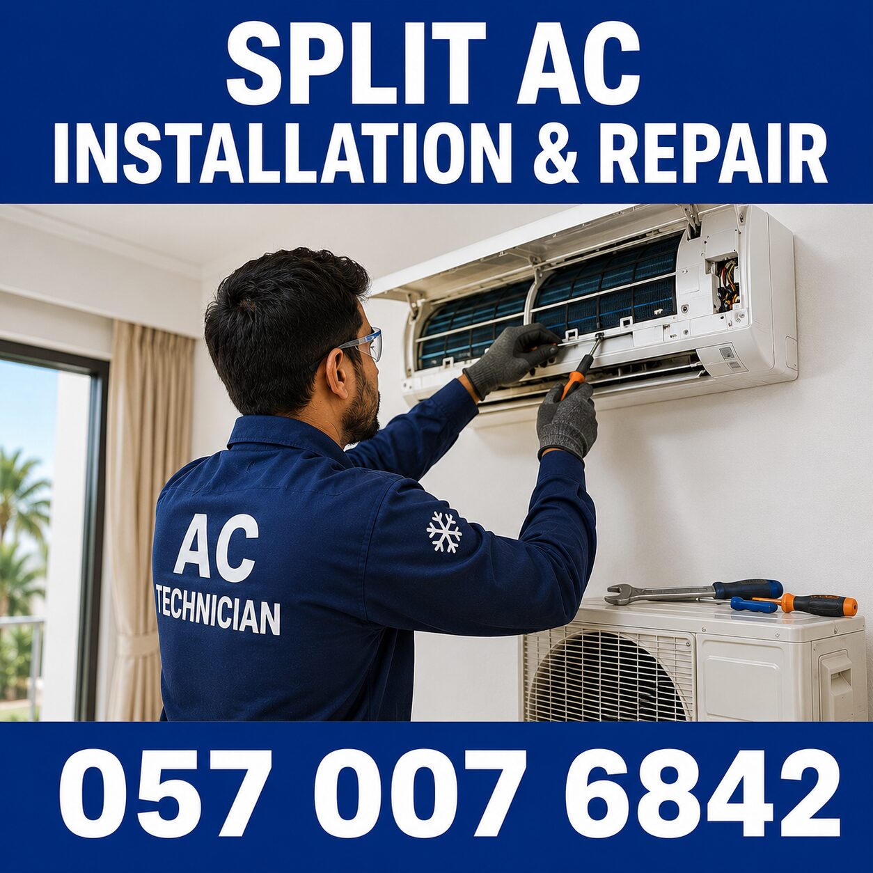 Thuqbah, Air Conditioning, ✅✅✅ SPLIT AC INSTALLATION & REPAIR | GAS REFILL • SERVICE – KHOBAR ✅✅✅