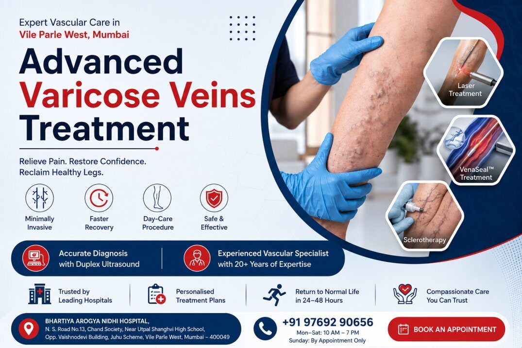 Mumbai, Health, Restoring Comfort Through Advanced Vein Care