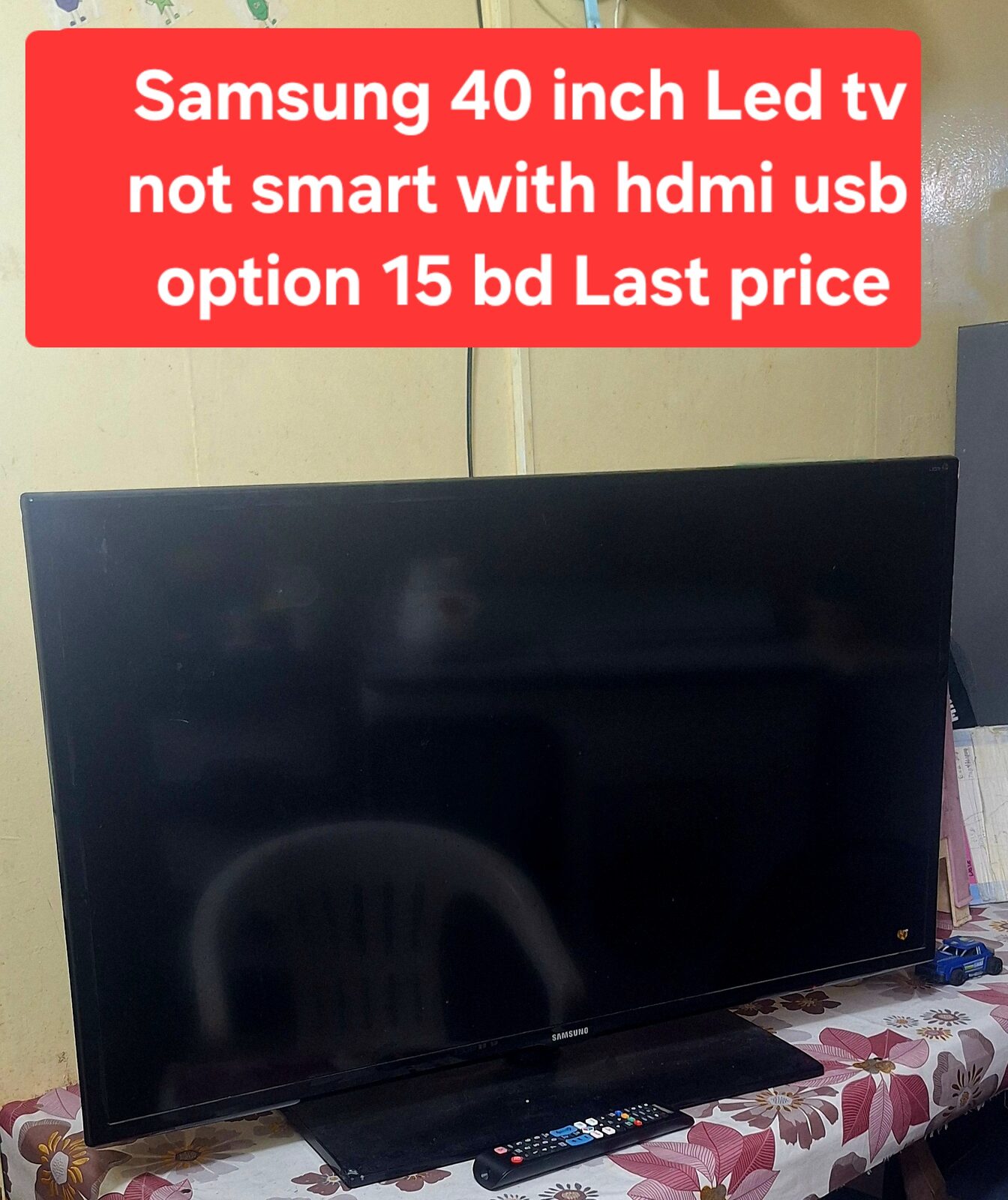 Manama, Electronics, BHD 15,  40 Inch Samsung Led Hdmi Usb Option 15 Bd Msg 3670 8372 Wts Ap No Call