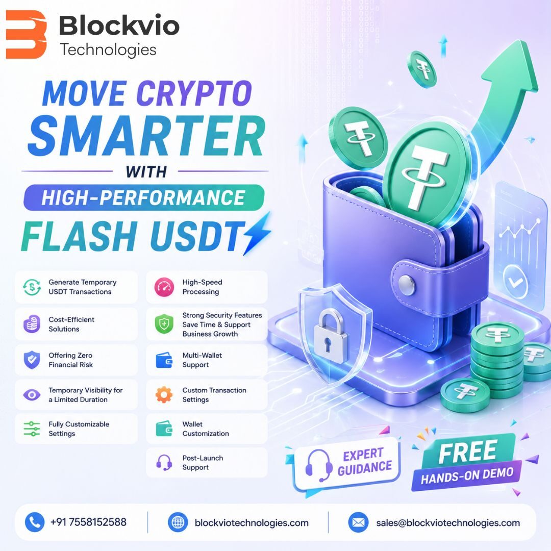 Mumbai, Software Development, Move Crypto Smarter With High-Performance Flash USDT