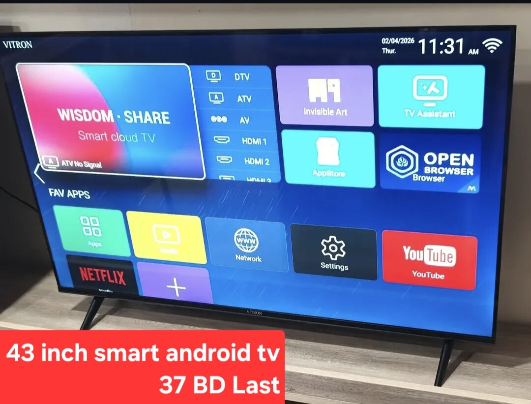 Manama, Electronics, BHD 37,  43 Inch Smart Android Tv 37 Bd Last Msg 3670 8372 Wts Ap No Call