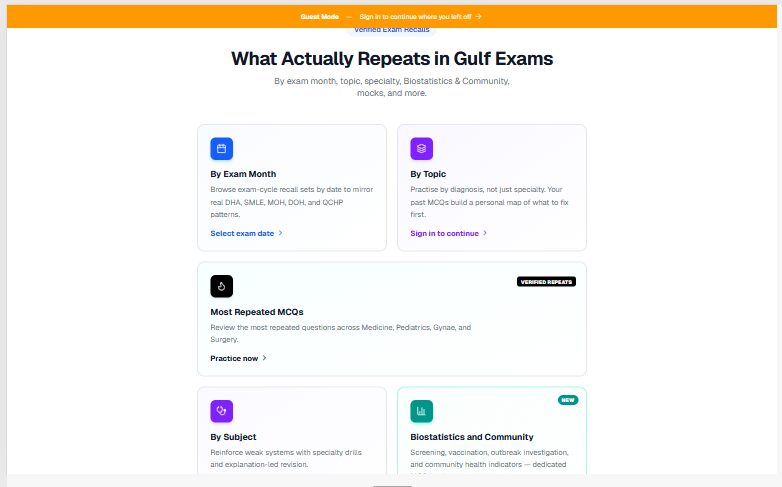 Dubai, Education, Free DHA, SMLE & Gulf Medical Licensing Exam Preparation