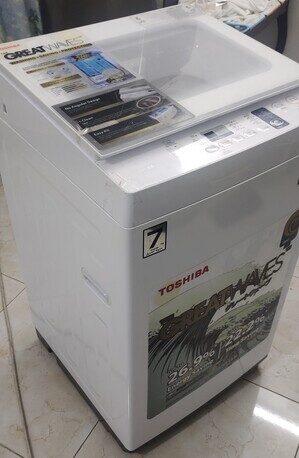 Al Sharafeyah, Electronics, SAR 1100,  Toshiba Full Automatic Washing Machine (Great Wave)  7 Kg Very Less Used
