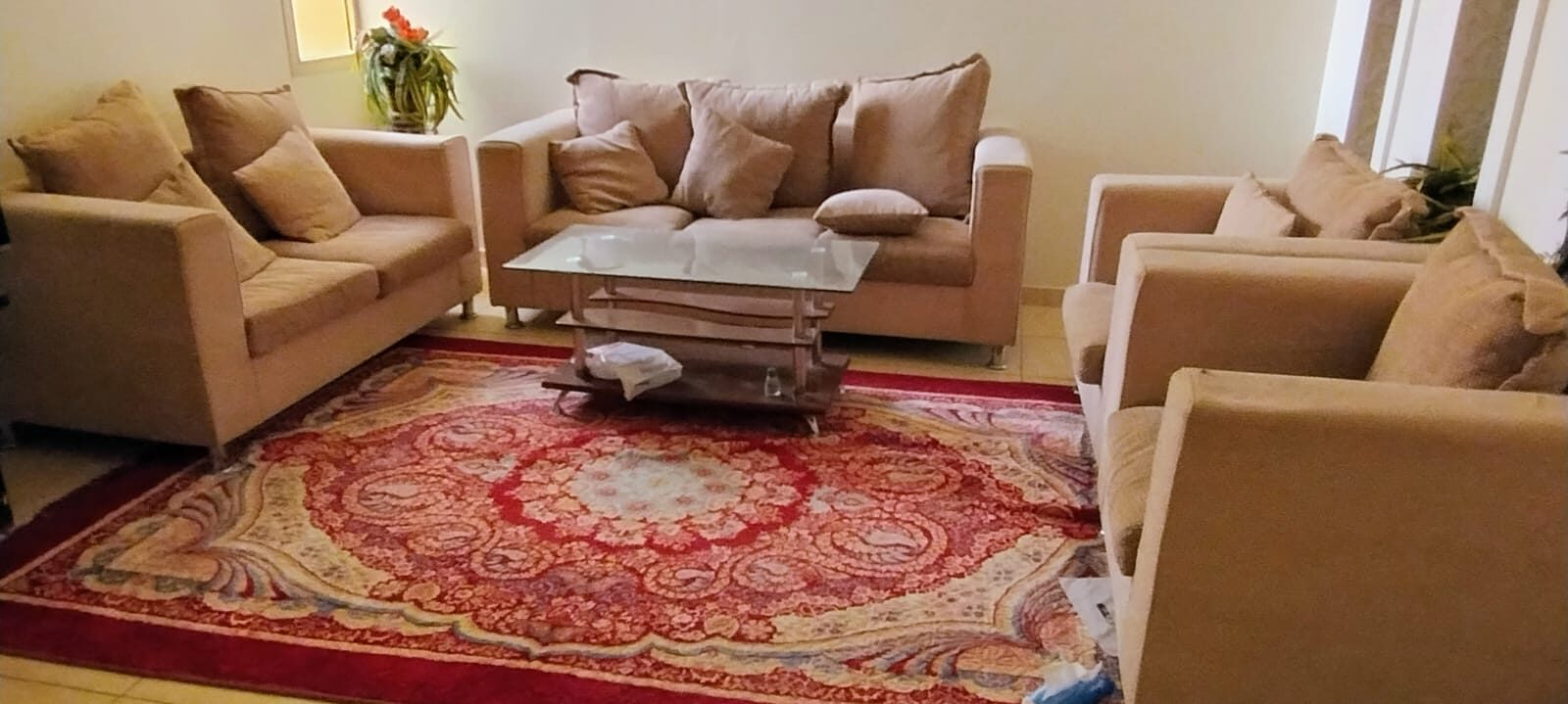 Riyadh, Furniture, SAR 650,  Sofa Set + Center Table