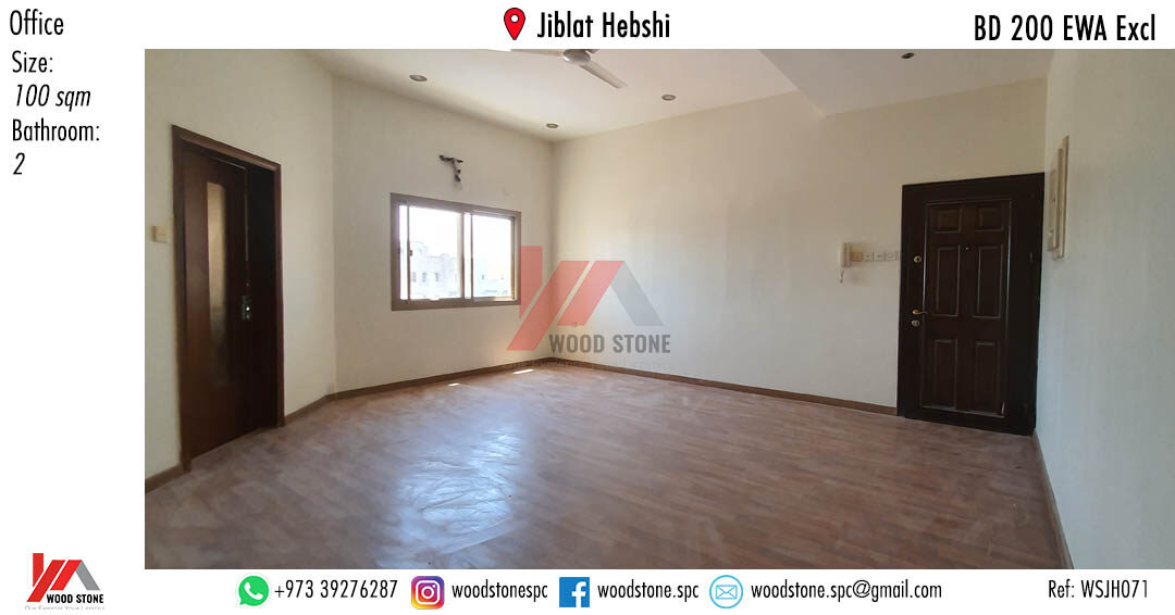 Manama, Offices, BHD 200,  100 Sq. Meter,  Office, Jiblat Hebshi - BD 200 (slightly Negotiable) Excl WSJH071