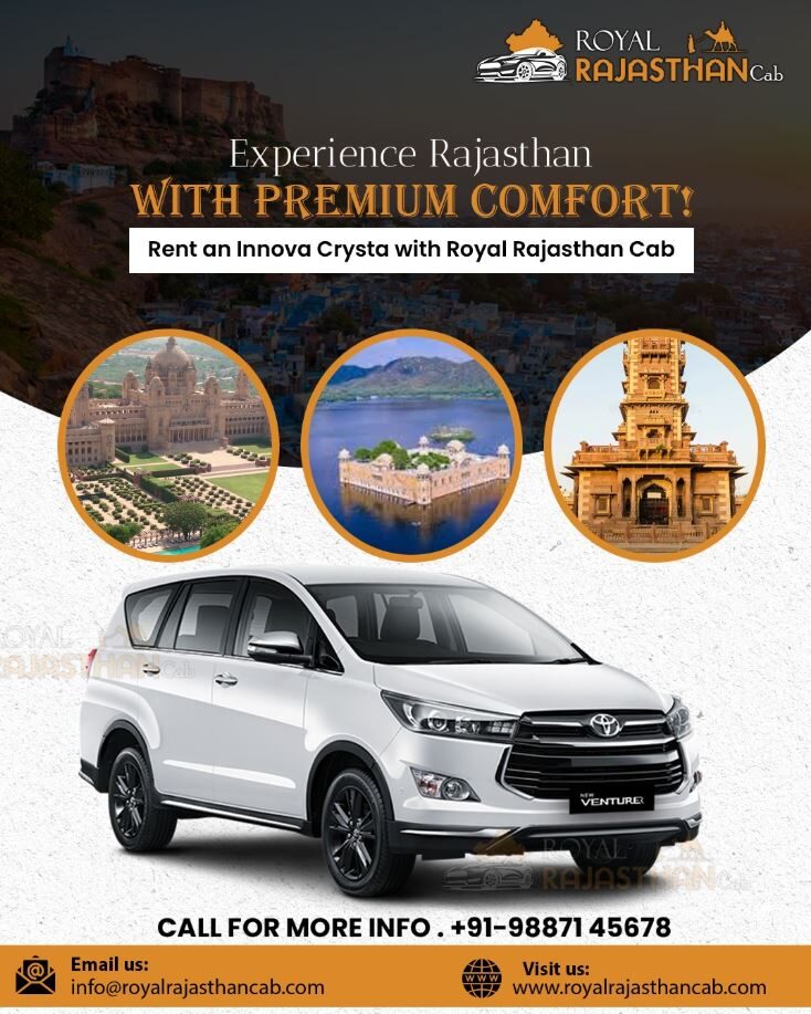 Jaipur, Travel, Innova Crysta Rental Jaipur | Premium SUV Rental Service