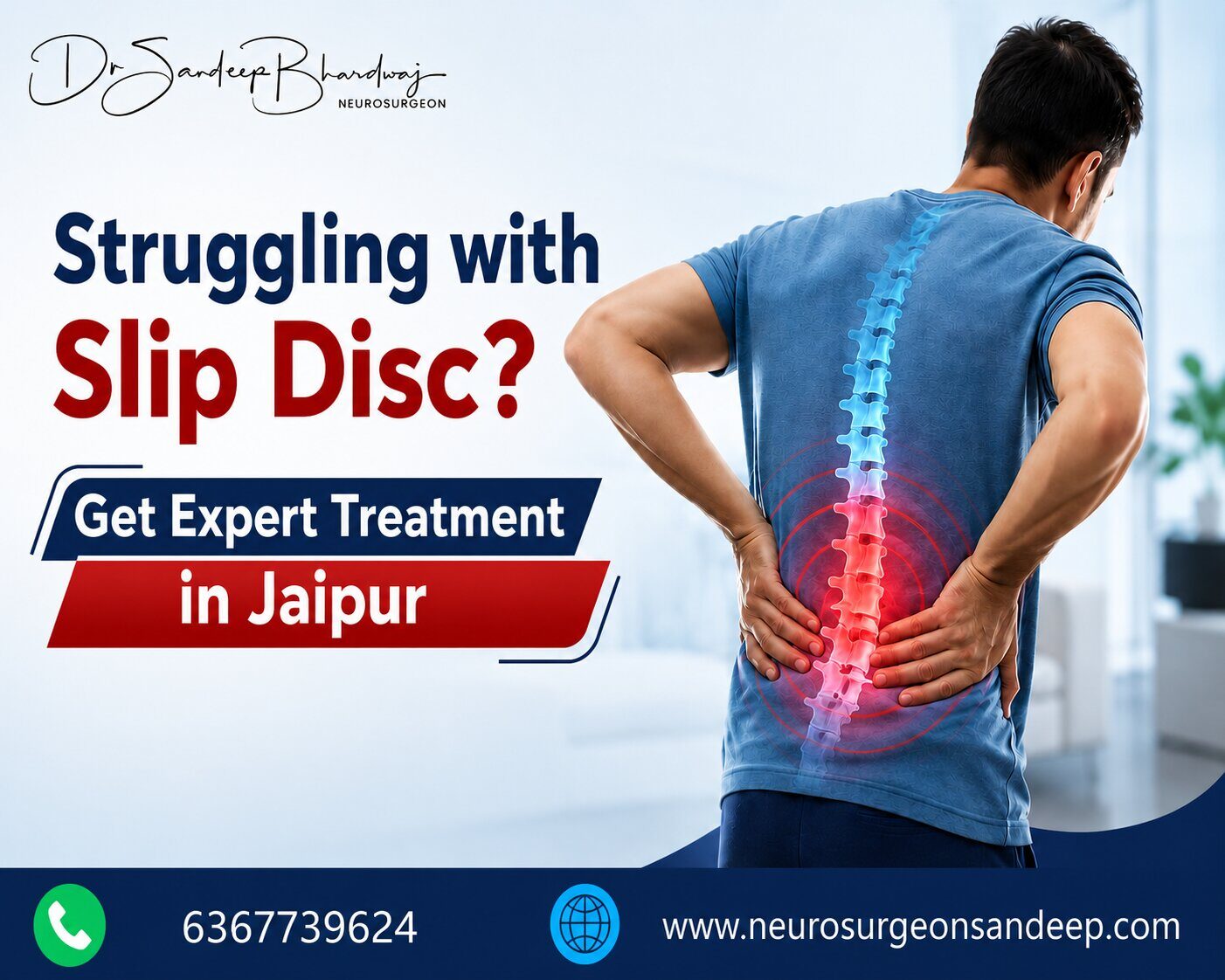 Jaipur, Health, Struggling With Slip Disc? Get Expert Treatment In Jaipur