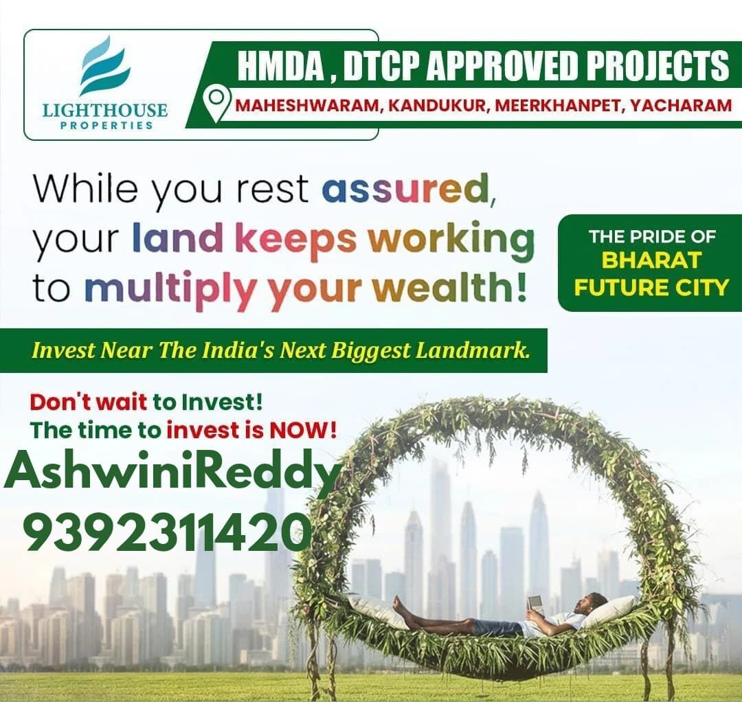 Hyderabad, Residential Plots, INR 35000,  138 Sq. Yard,  Foxkonn Central Park &ndash; Premium Open Plots In Adibatla
