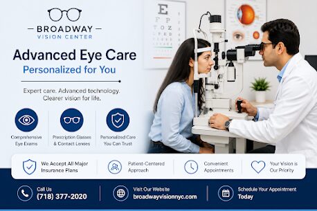 New York, Health, Encuentra Un Optómetra Sin Cita En Washington Heights En Broadway Vision Center
