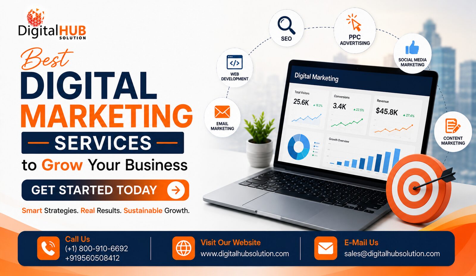 New York, Business, Best Digital Marketing Services To Grow Your Business | Get Started Today