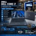 BHD 113,  DELL I7 Laptop High Performance H Processor Laptop SSD 35x Fast FREE Bag,Mouse Earphone
