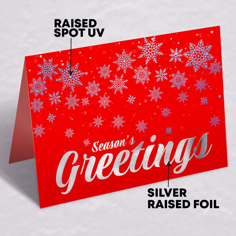 Los Angeles, Printing, Order Online Printing Dual Raised Greeting Cards From PrintMagic