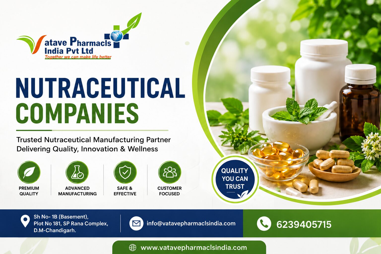 Chandigarh, Health, Nutraceutical Companies