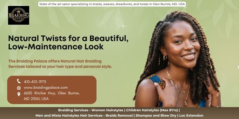 New York, Beautician, Natural Twists For A Beautiful, Low-Maintenance Look