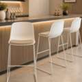 AED 1410,  Upholstered Bar Stool &ndash; Modern Bar Stool For Cafés, Offices & Homes