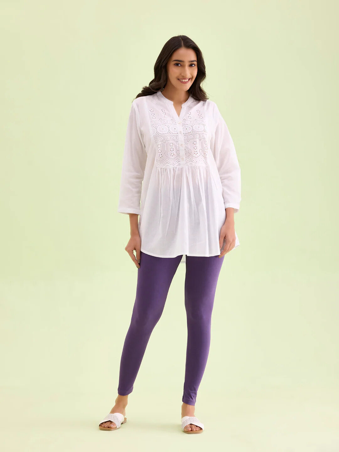 Chennai, Clothing & Accessories, INR 599,  Go Colors Ankle Length Leggings For Everyday Style