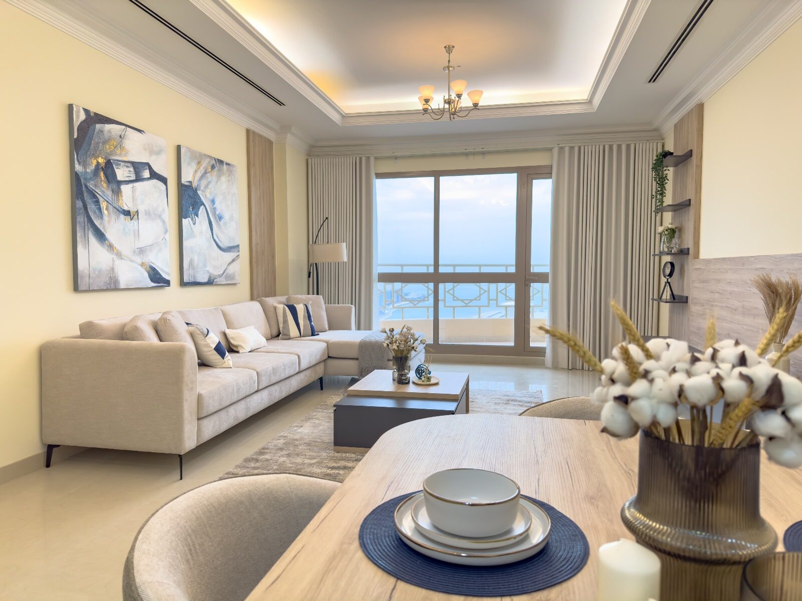 Manama, Apartments, Flats, Houses & Villas, BHD 380/month,  Furnished,  2 BR,  2 Bedroom Fully Furnished Flat For Rent With 5star Facilities