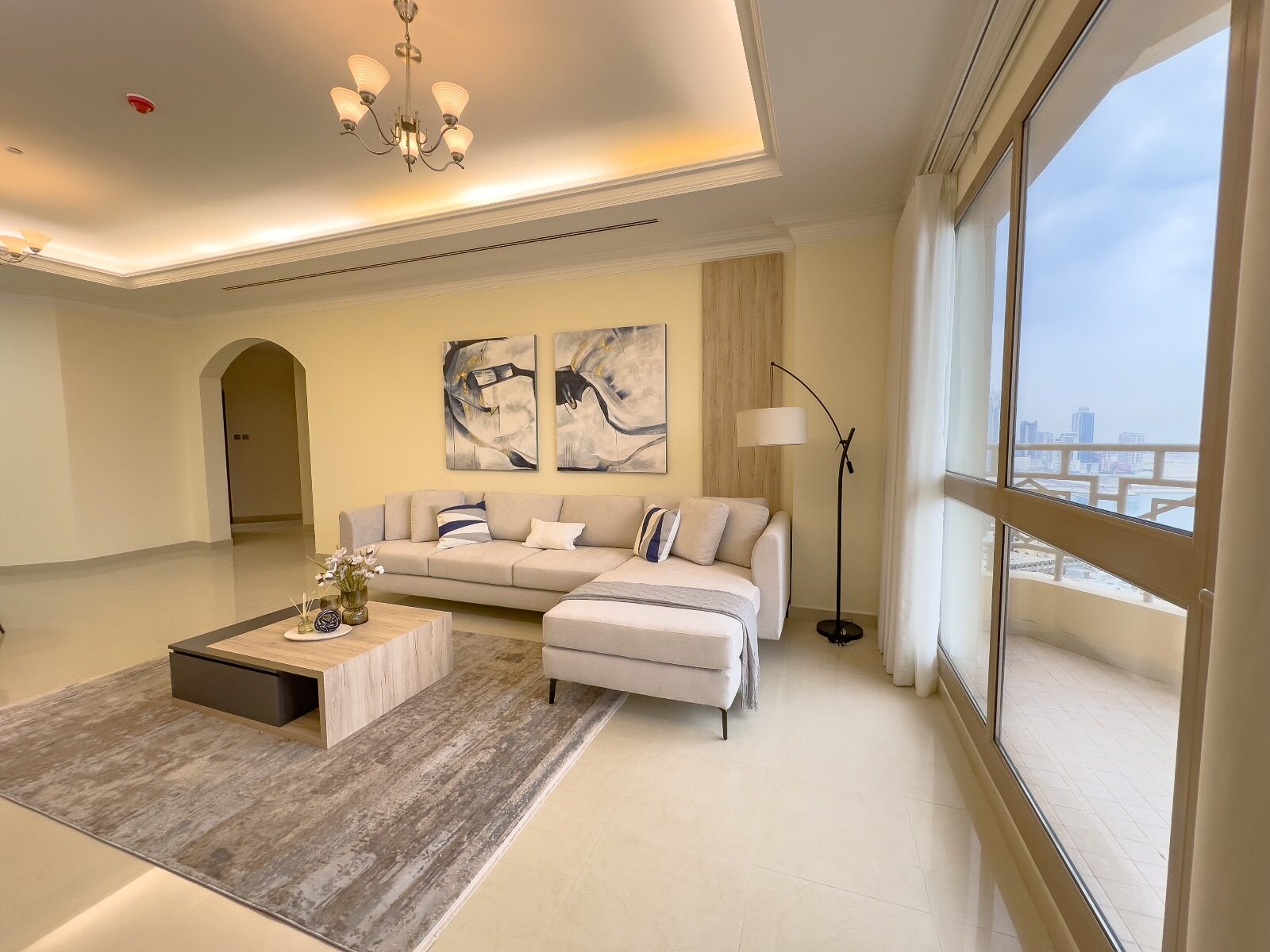 Manama, Apartments, Flats, Houses & Villas, BHD 380/month,  Furnished,  2 BR,  2 Bedroom Fully Furnished Flat For Rent With 5star Facilities
