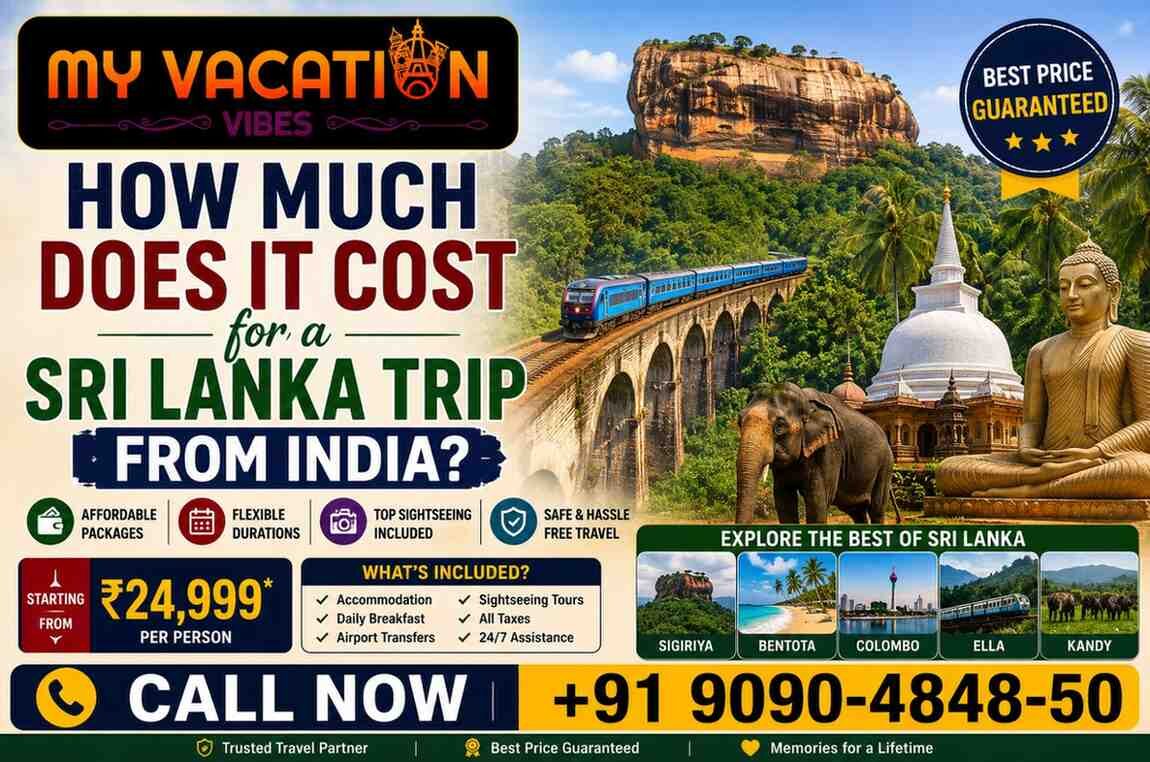New Delhi, Travel, How Much Does A Trip To Sri Lanka Cost For A Couple?
