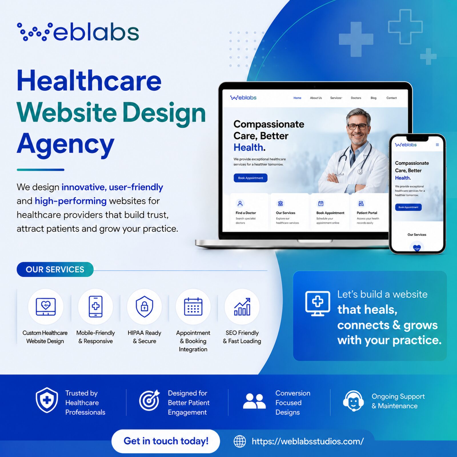 Surrey, Software Development, Healthcare Website Design Agency