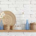 Large Wall Shelf In Oak For Stylish And Functional Interiors