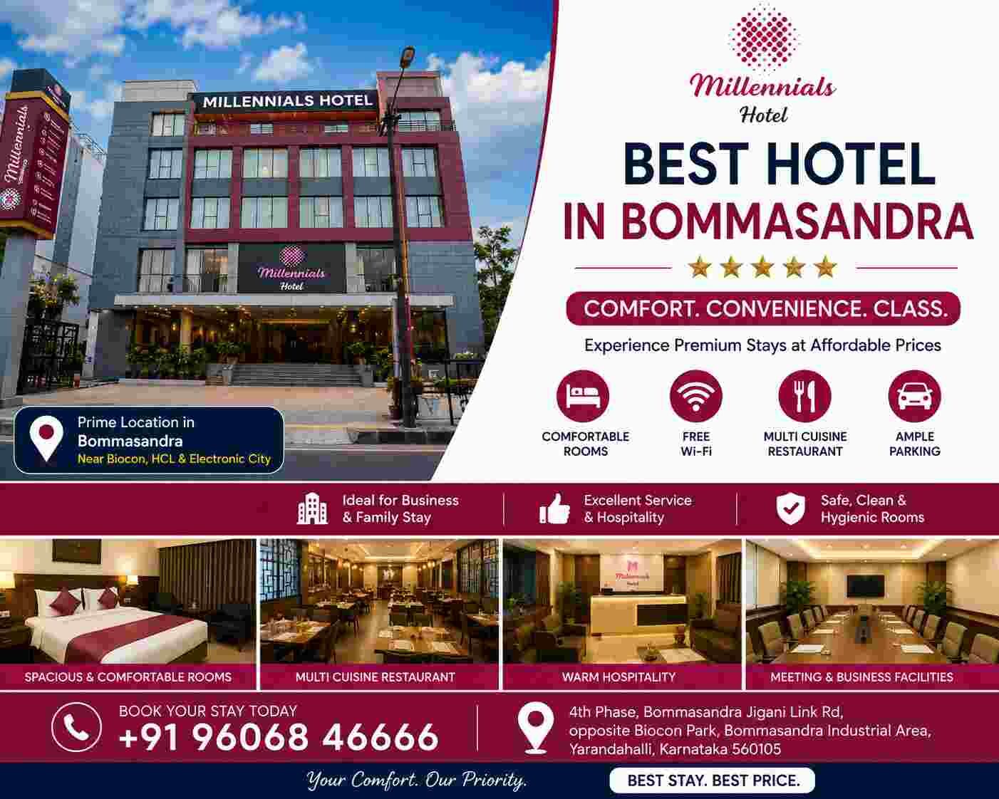 Bangalore, Travel, Premium Best Hotel In Bommasandra