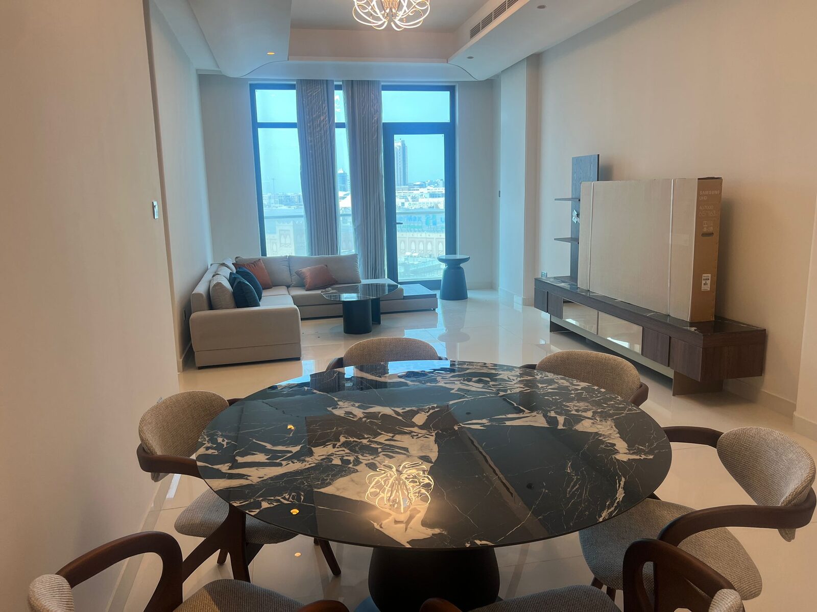 Sanabis, Apartments, Flats, Houses & Villas, BHD 690/month,  Furnished,  3 BR,  Villa-Type Apartment For Rent In Sanabis