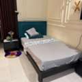 SAR 650,  Bed With Mattress & Cupboard